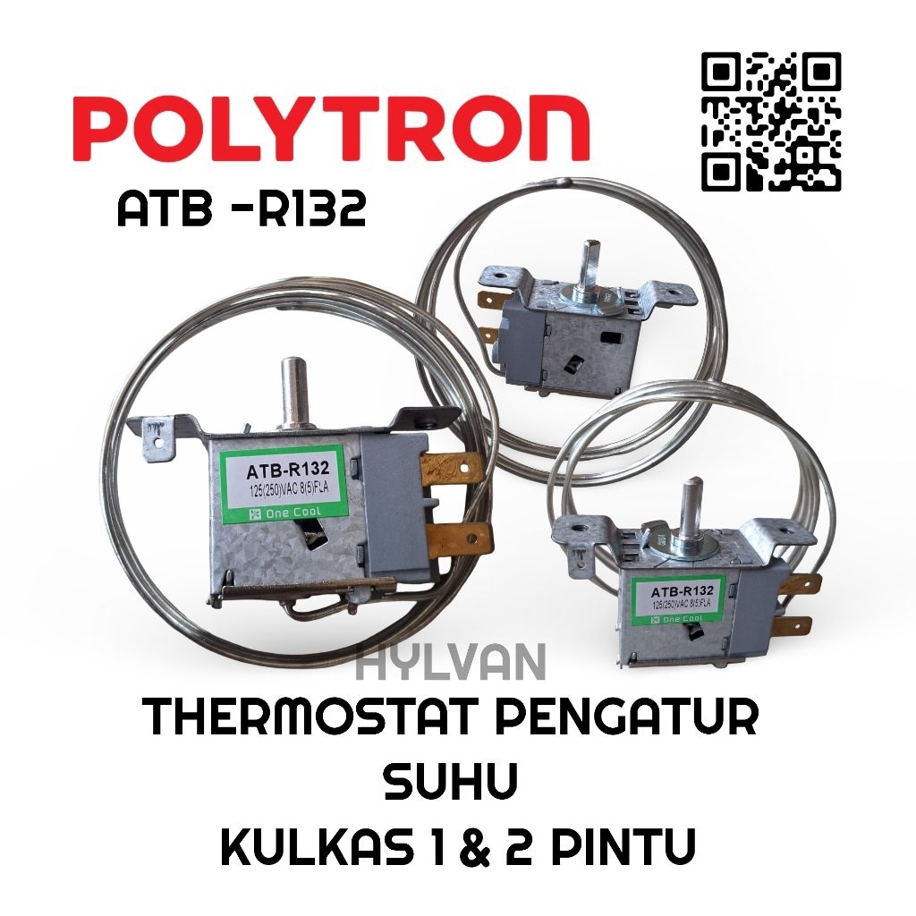 THERMOSTAT PENGATUR SUHU KULKAS 2 PINTU POLYTRON
