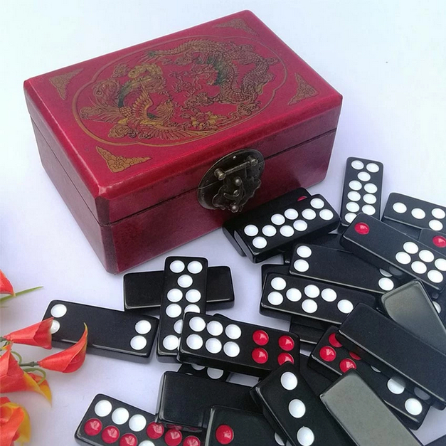Games Casino Domino Chinese Pai Gow Paigow Tiles Set