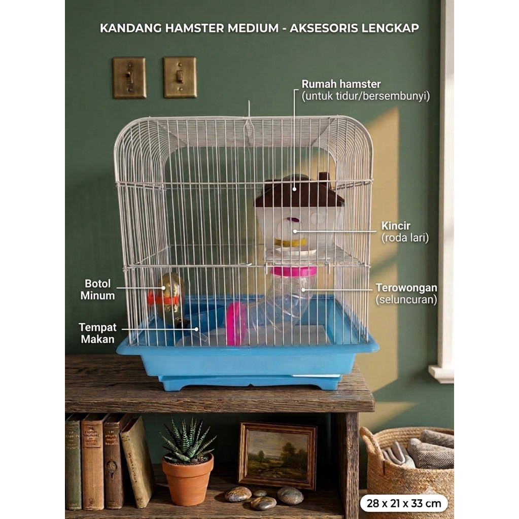 "Kandang Hamster HM-118"