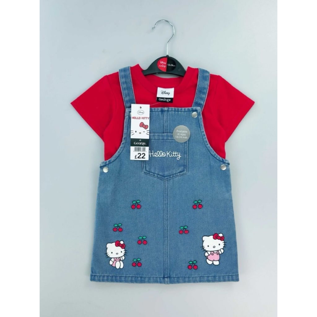 OVERAL ROK JEANS / BAJU KODOK ANAK PEREMPUAN