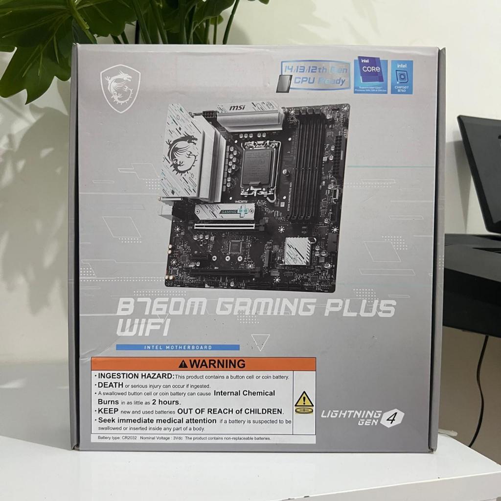 MOBO MSI B760M GAMING PLUS WIFI DDR5 #WTS