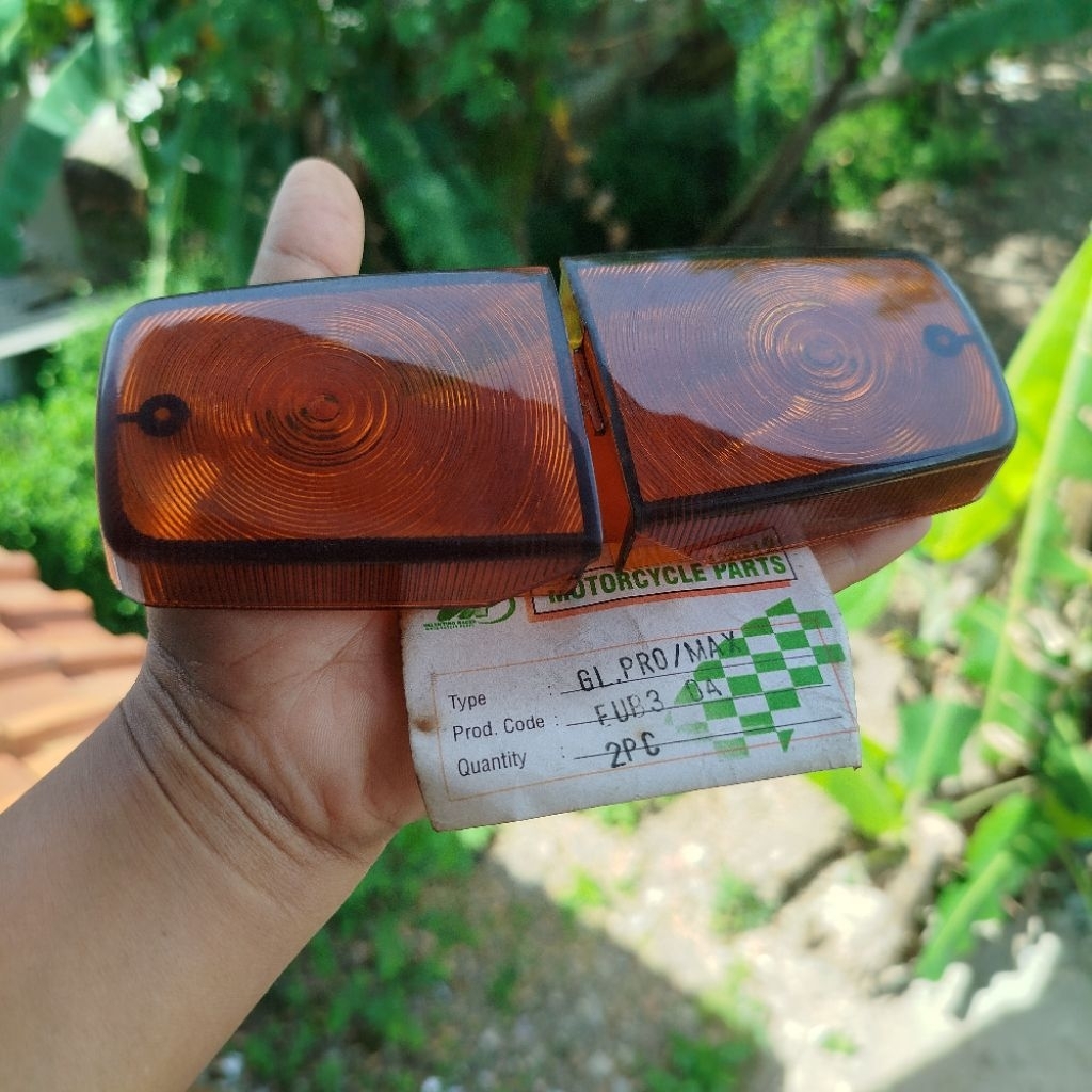 Mika lampu sen sein depan Honda GL pro gl max Kanan kiri Honda GL pro GL max