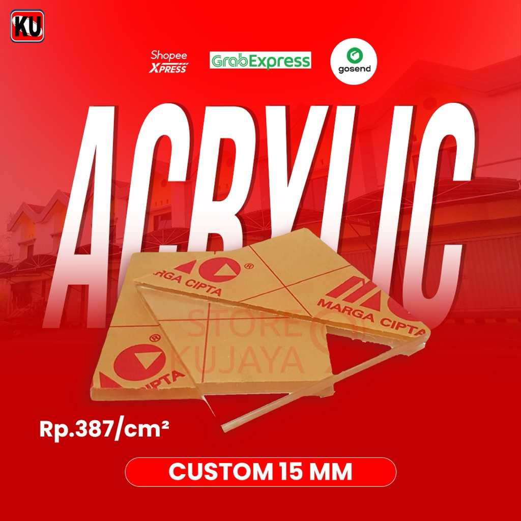ACRYLIC CUSTOM 15mm