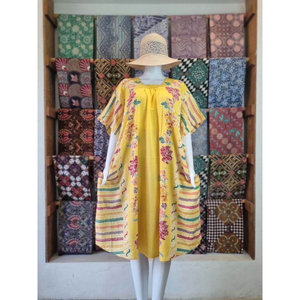 SLENDANG ENCIM Daster Lowo Colet Dada Karet Ld 140 Pb 115 Rayon Premium Jumbo Non Busui Daily Dress 