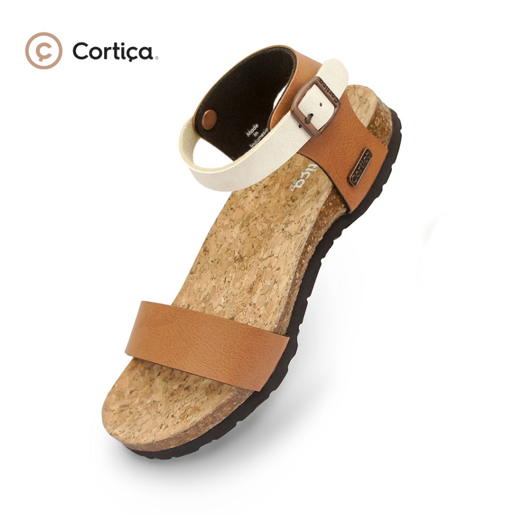 CORTICA- FRENCH | SANDAL WANITA Nyaman dan Ringan | Sandal Footbed | Arch Support Sandal