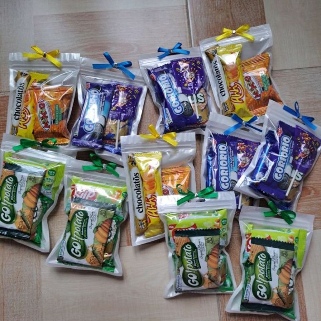 MINI GIFT SNACK - bisa request warna snack