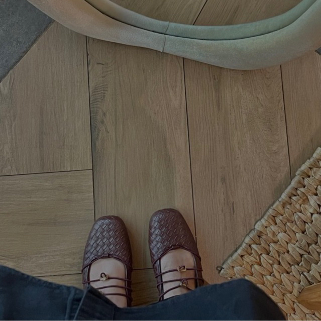 Cekhas Viola Wood Flat Shoes