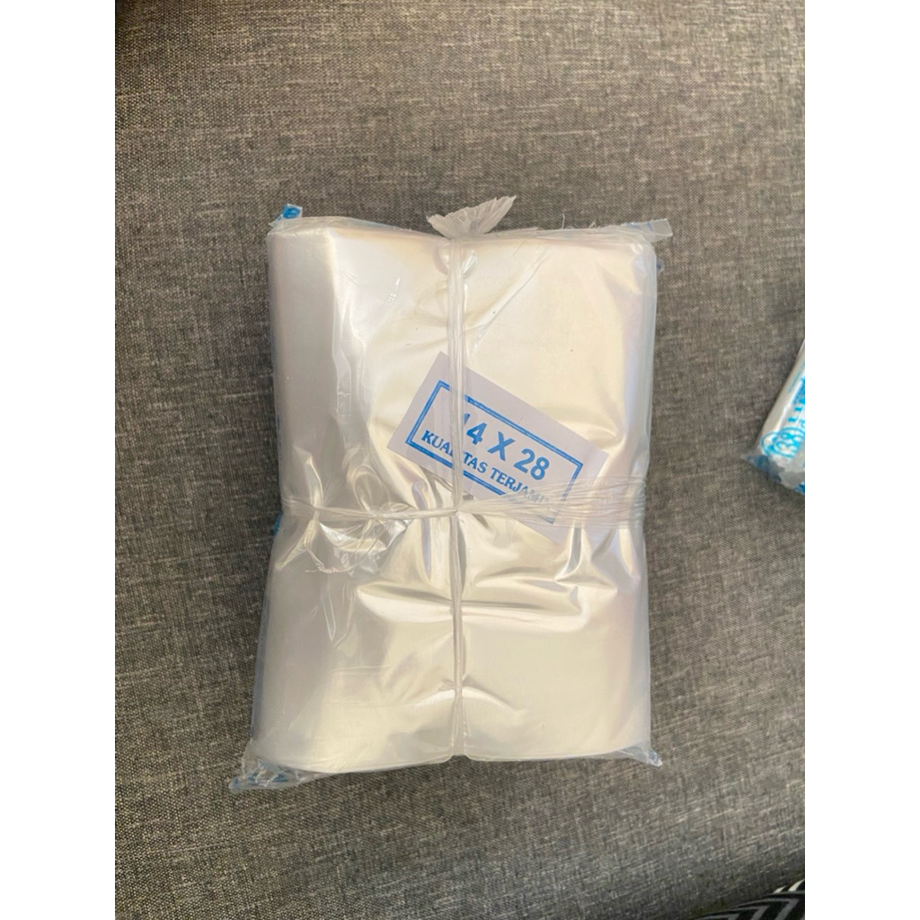 Plastik Bening PP 14x28x05