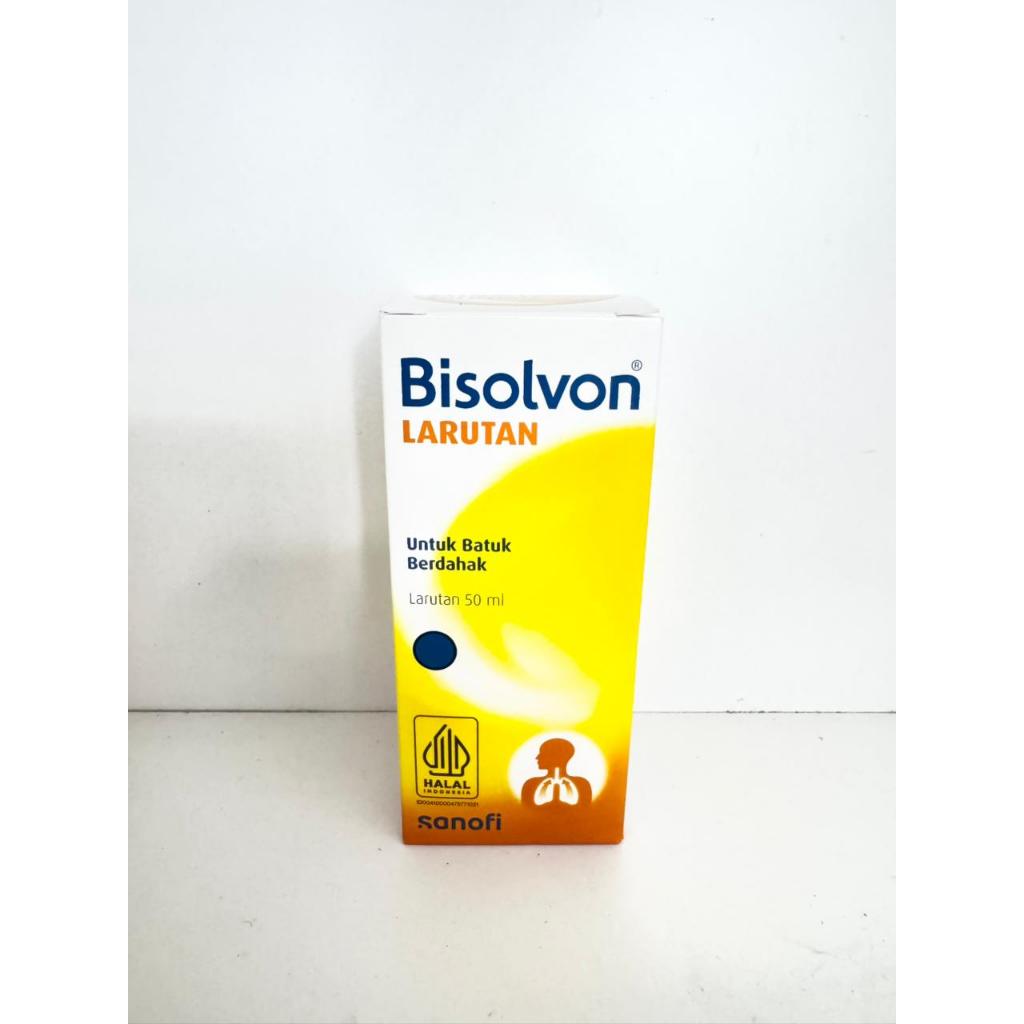 BISOLVON SOLUTION 50 ML UNTUK NEBUL, MERINGANKAN BATUK BERDAHAK