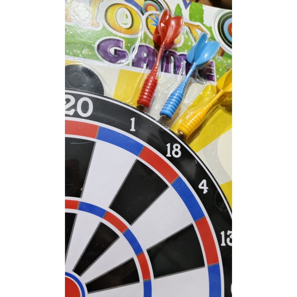 mainan lempar dart panah magnet anak aman set