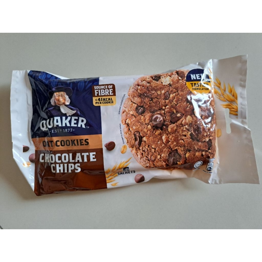 BISKUIT SEHAT COOKIES SEHAT QUAKER OAT COOKIES CHOCOLATE CHIPS