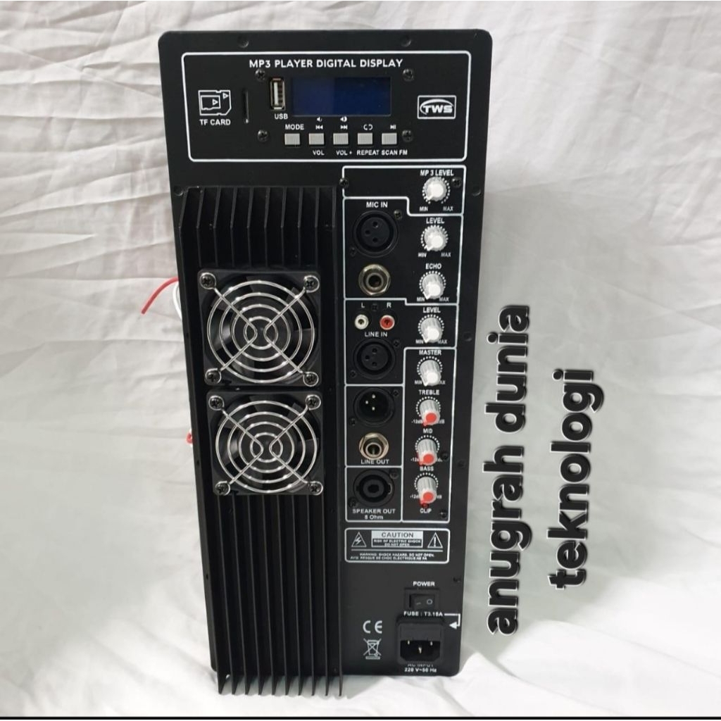 POWER KIT MESIN KIT SPEAKER AKTIF USB BLUETOOTH 500-1000 WATT