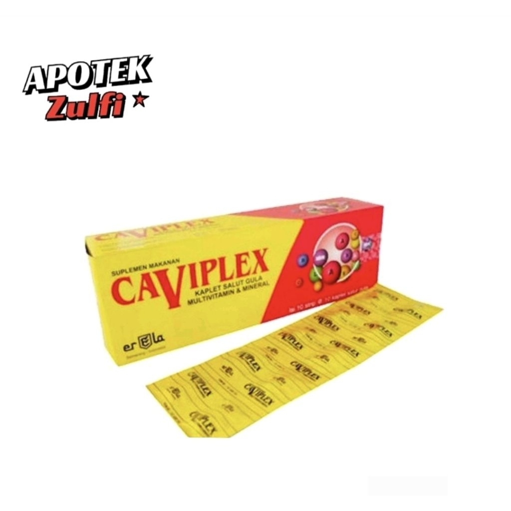 Caviplex 1Box 100 Kaplet Suplemen Kesehatan