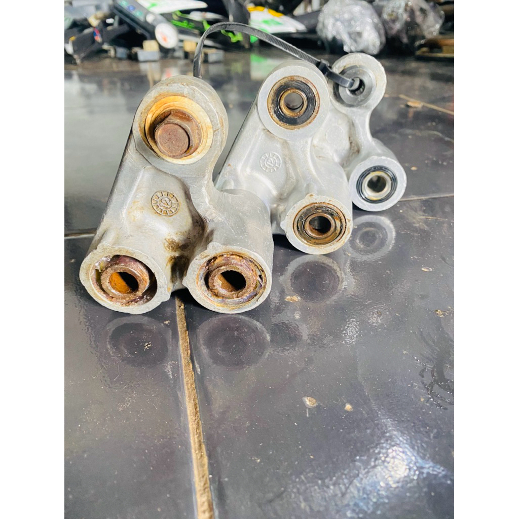 unitrack depan klx150 original copotan motornya langsung
