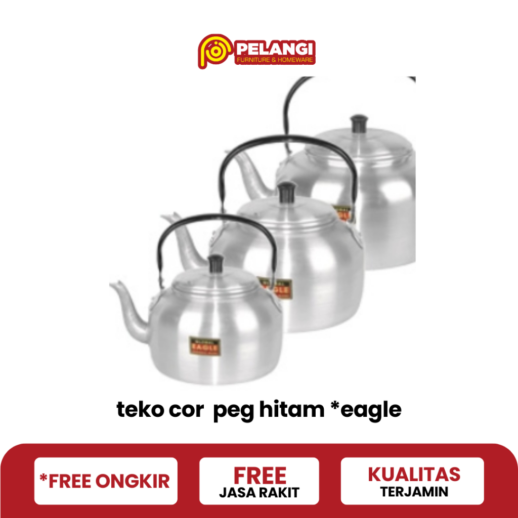 Teko Cor Eagle | Ceret Eagle | Teko Pegangan hitam