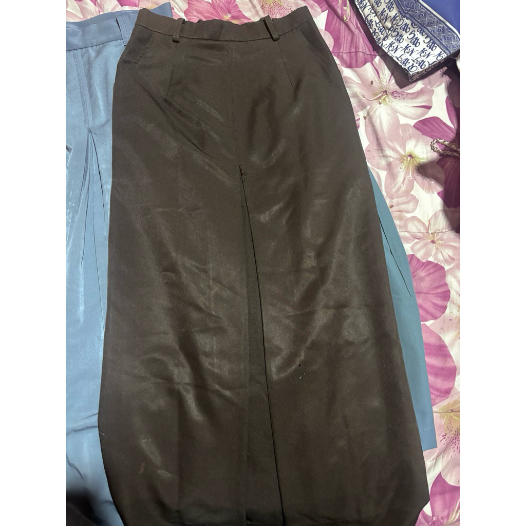 preloved rok pramuka sma span ukuran M