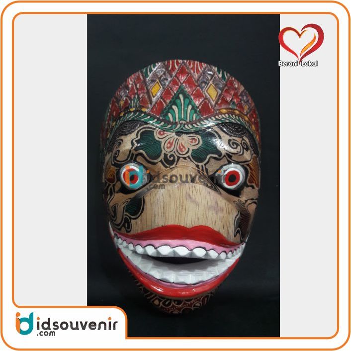 Topeng hanoman batik/Topeng