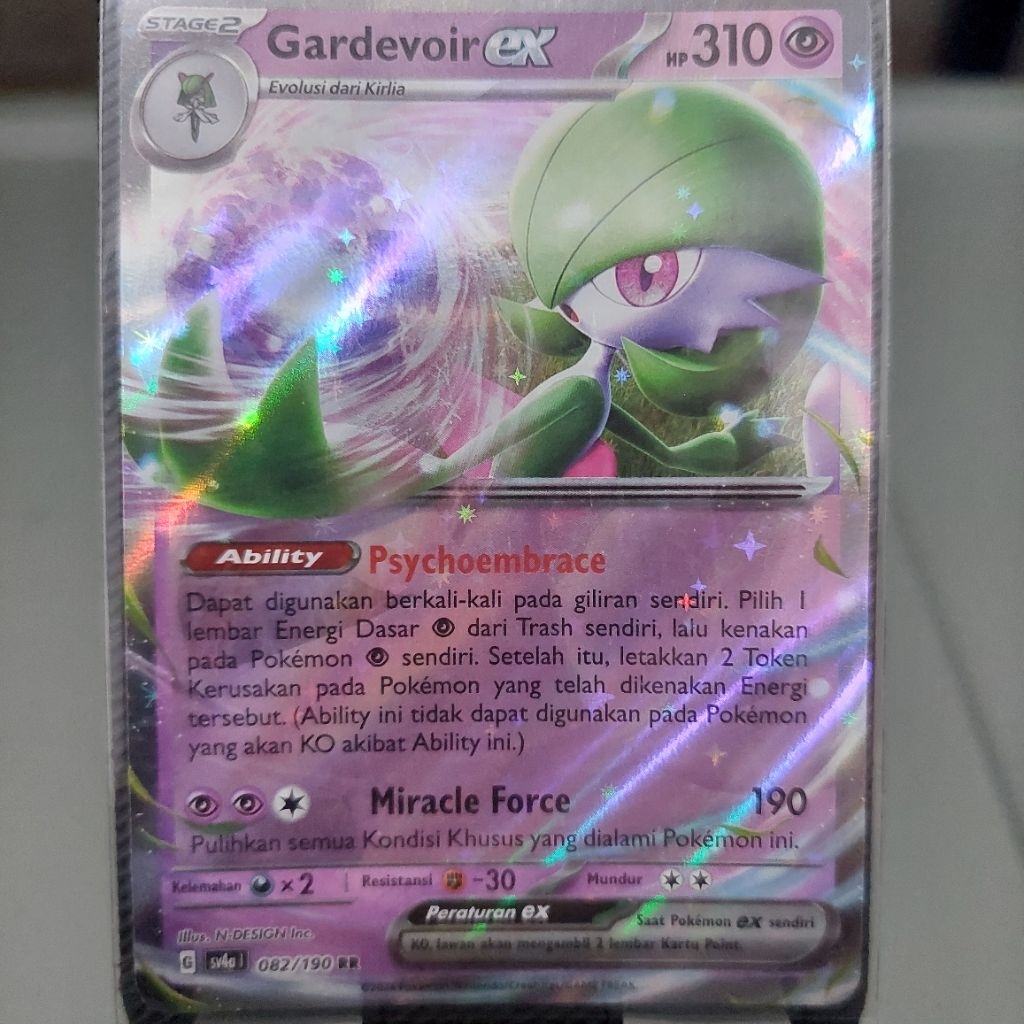 Kartu Pokemon - Gardevoir EX