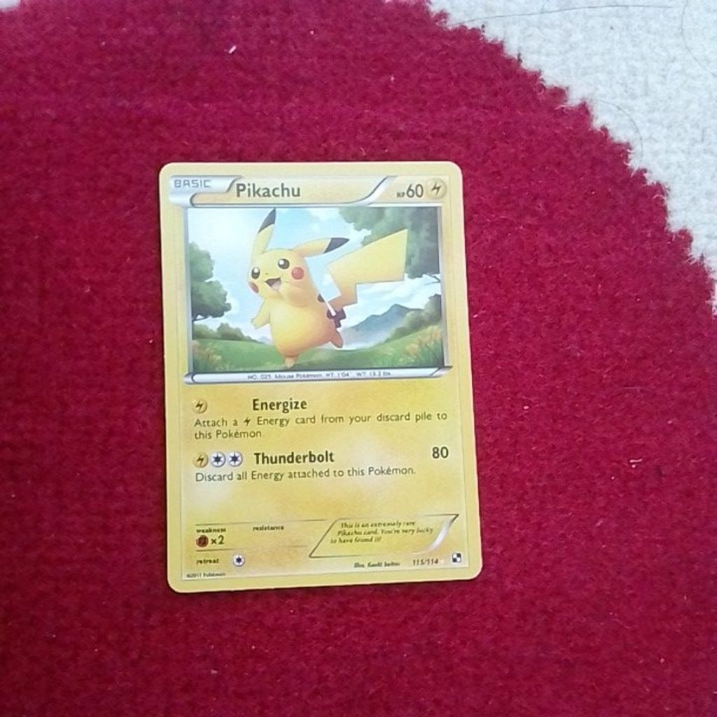 pikachu 115/114 - secret rare