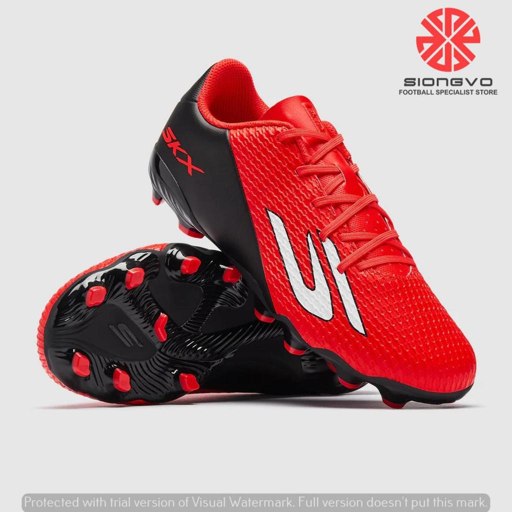 SEPATU BOLA ANAK - SKECHERS SKX 2 JUNIOR JR YOUTH MG MULTI GROUND STANDOUT PACK 252160L/RDBK