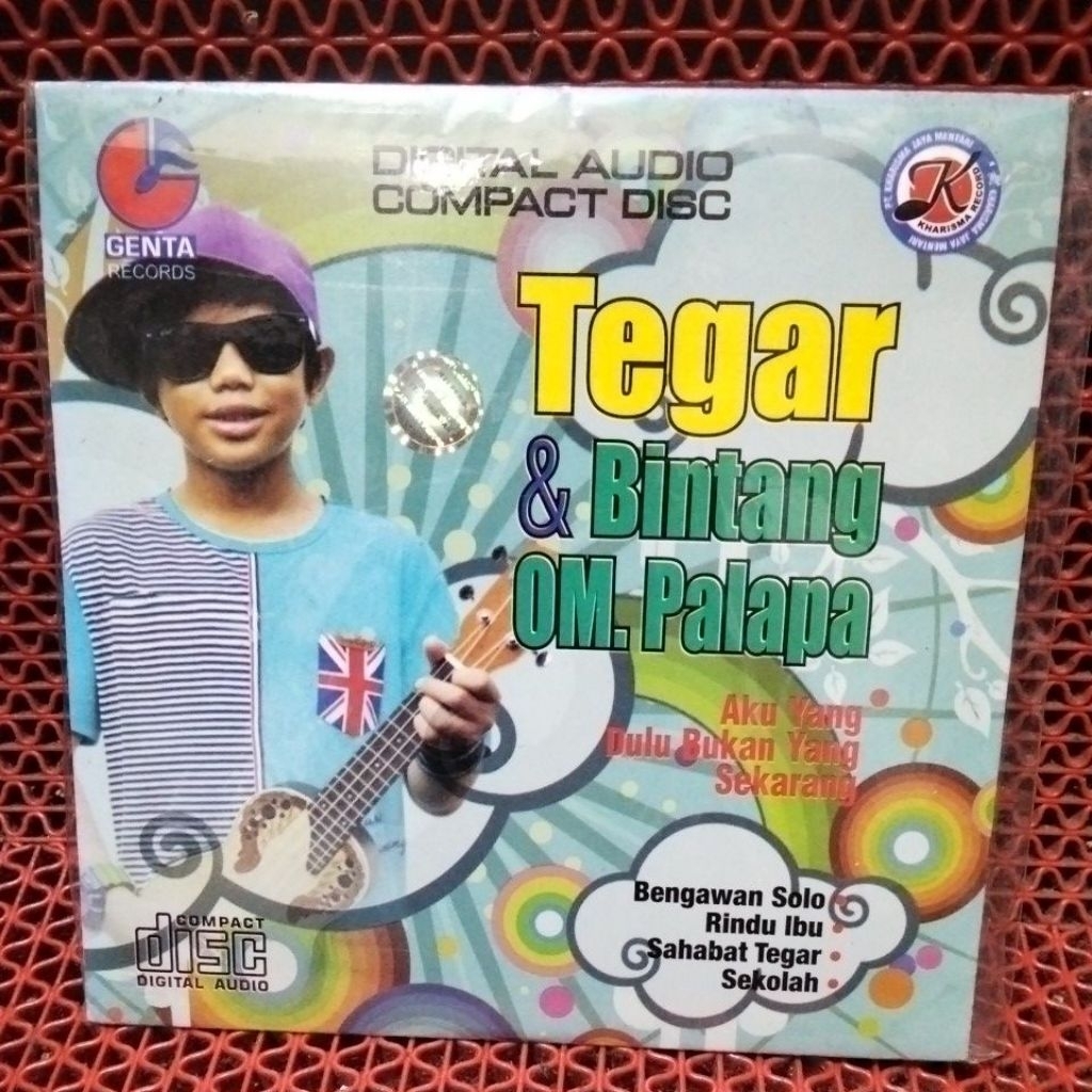CD TEGAR DAN OM PALAPA 100% ORIGINAL BARU DAN MASIH SEGEL
