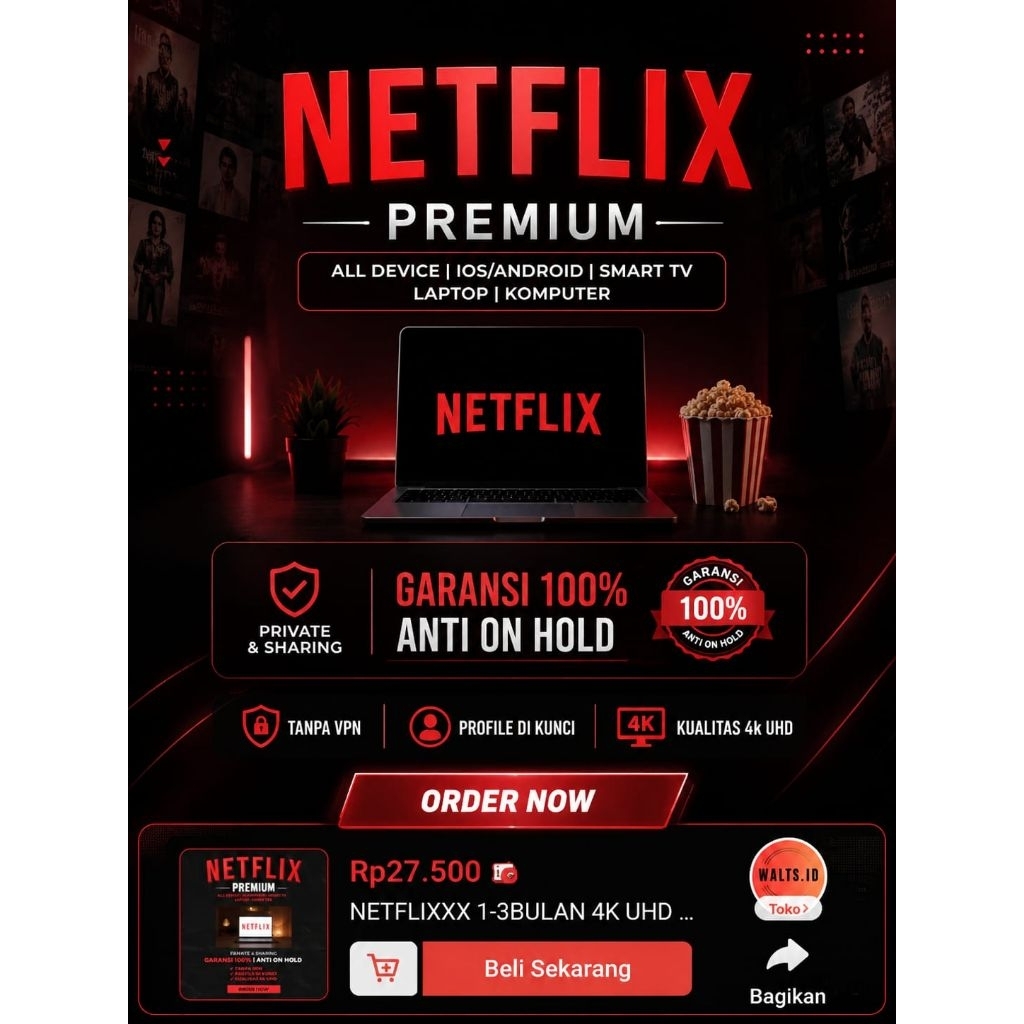 Netflix 1-3 Bulan