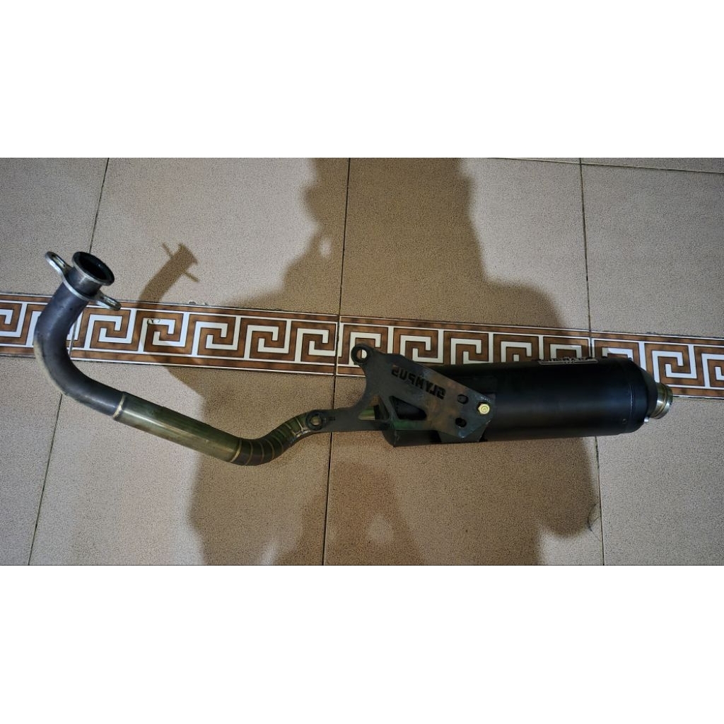 Knalpot standar racing beat lama scoopy original olympus