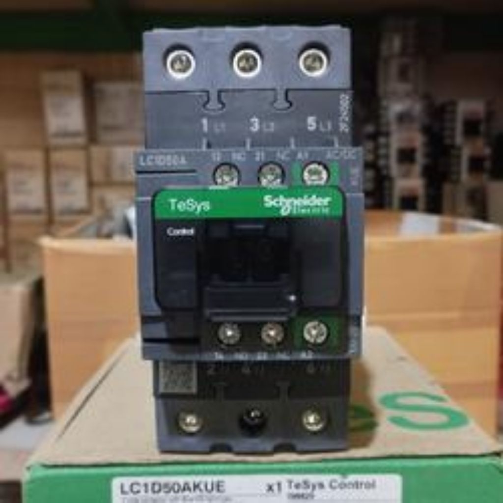 CONTACTOR KONTAKTOR LC1D50KUE 110-250V AC/DC SCHNEIDER