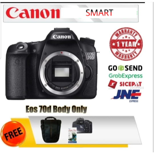 Camera Canon DSLR EOS 70D Body Only DSLR CAMERA