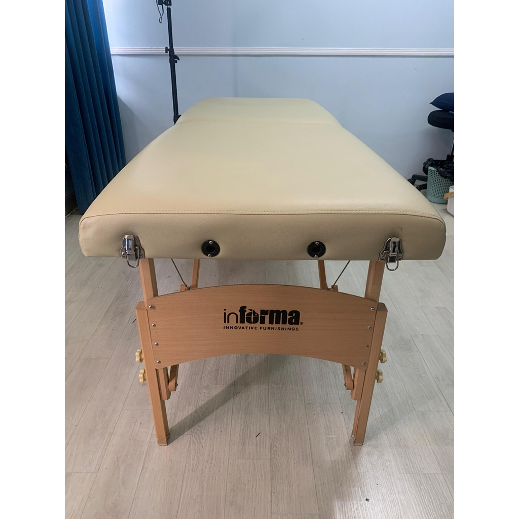 INFORMA FOLDABLE BED EX LASH STUDIO / FACIAL BED / LASH BED / SPA MASSAGE BED