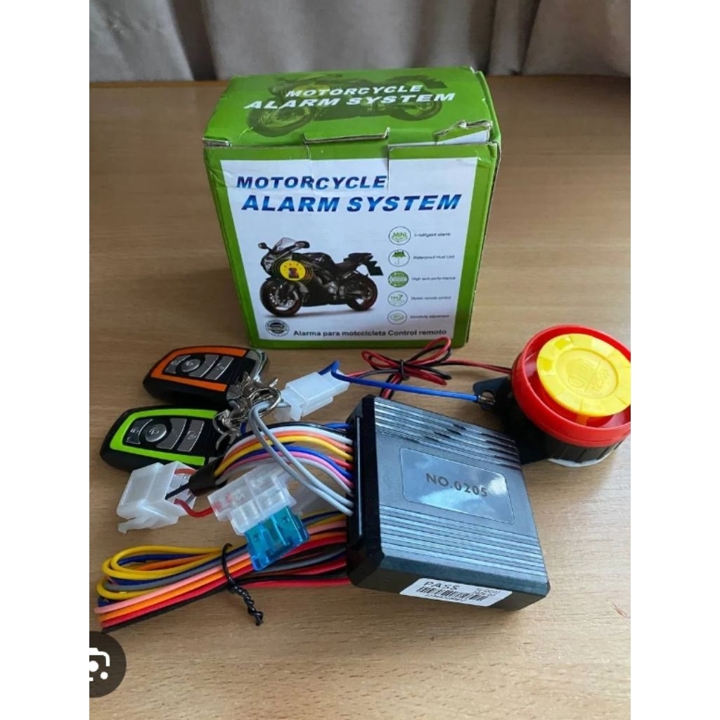 Alarm Motor Anti Maling