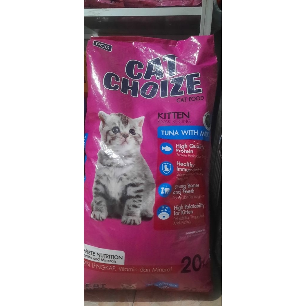 cat choize kitten tuna 20 kg