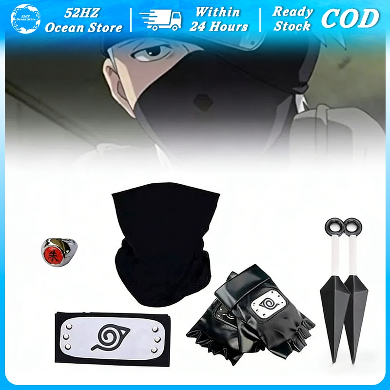 Aksesoris Cosplay Naruto Anime Naruto 5pcs Produk Harian Naruto Headband Kostum Anime Pilihan