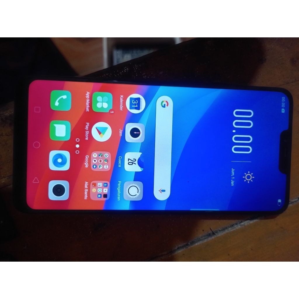 lcd oppo a3s ori copotan