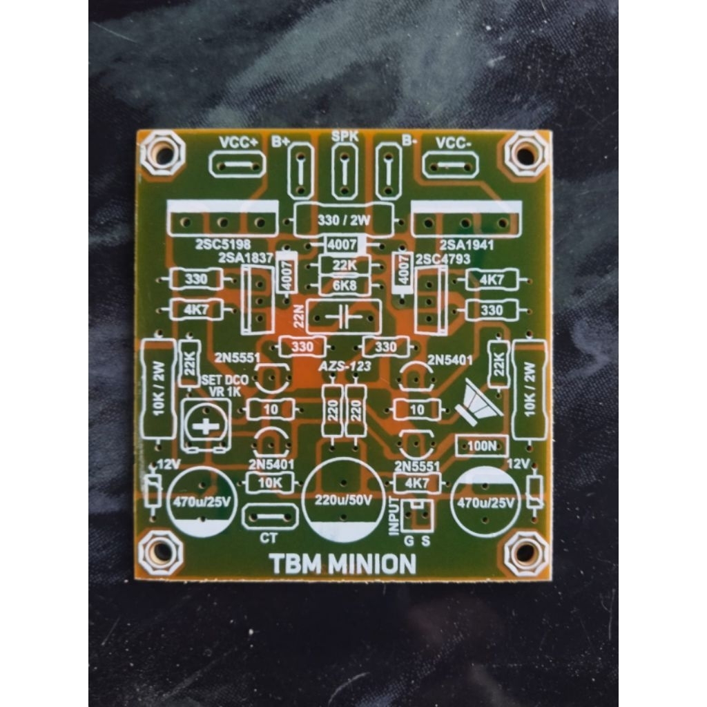 PCB TBM Minion Mid Low Andalan AZS-123