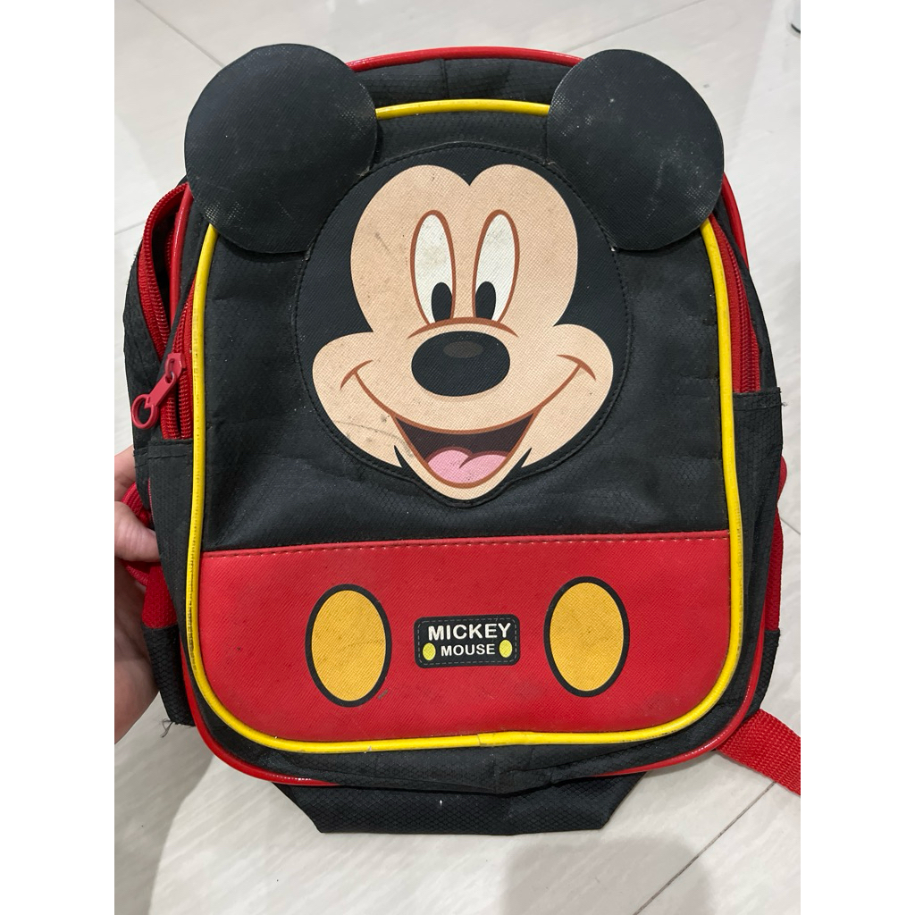 preloved tas anak TK mickey mouse