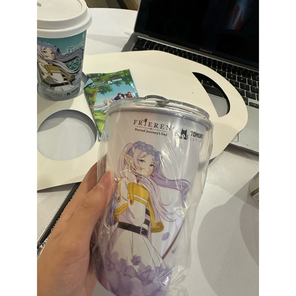 tomoro x frieren color changing tumbler
