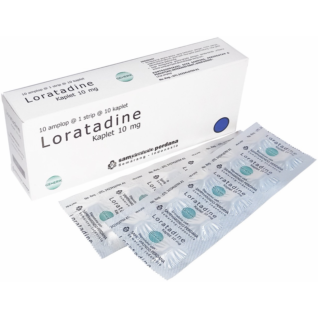 LORATADINE 10 MG SHAMPARINDO BOX