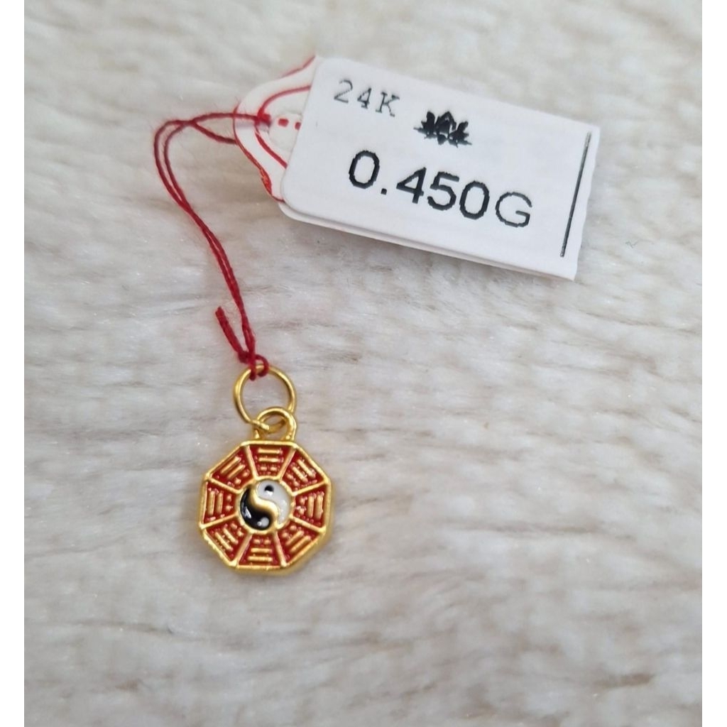 Liontin emas 24k pat kwa mini