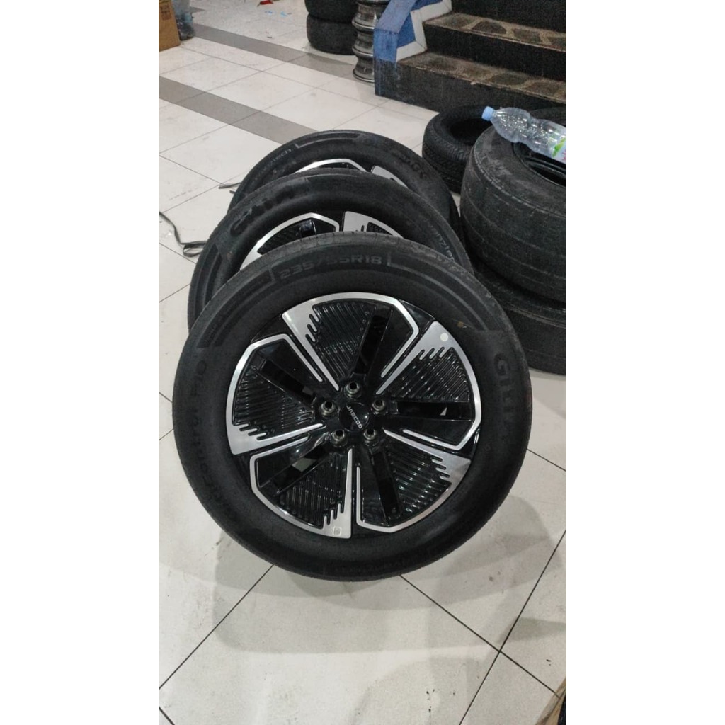 Velg Mobil Seken ORIGINAL JAECOO J5 R18 Baut 5x108 + Ban 235 55 r18 BISA SATUAN ( HARGA SATUAN )