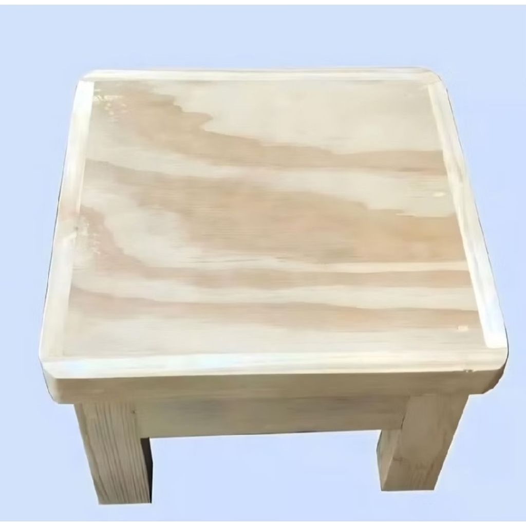 kursi kecil bahan kayu jati belanda