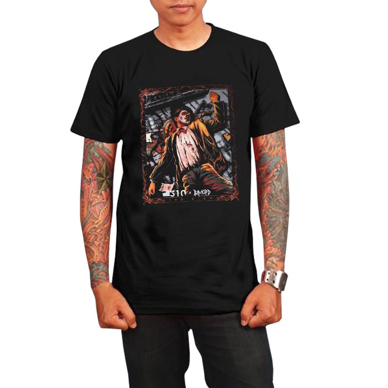 Kaos 510 x BIMOPD TSHIRT 100% COTTON ||| Kaos Casual Bahan Katun Premium Kombed 30s ||| Ready STOCK 