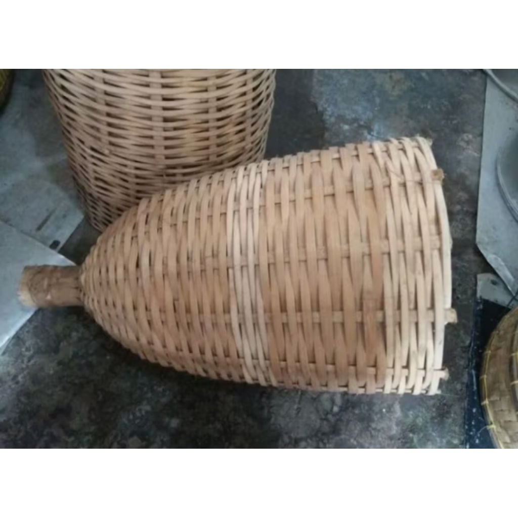 Alat Pemetik Buah Alat Bantu Petik Buah Bahan Bambu Brongsong Bambu
