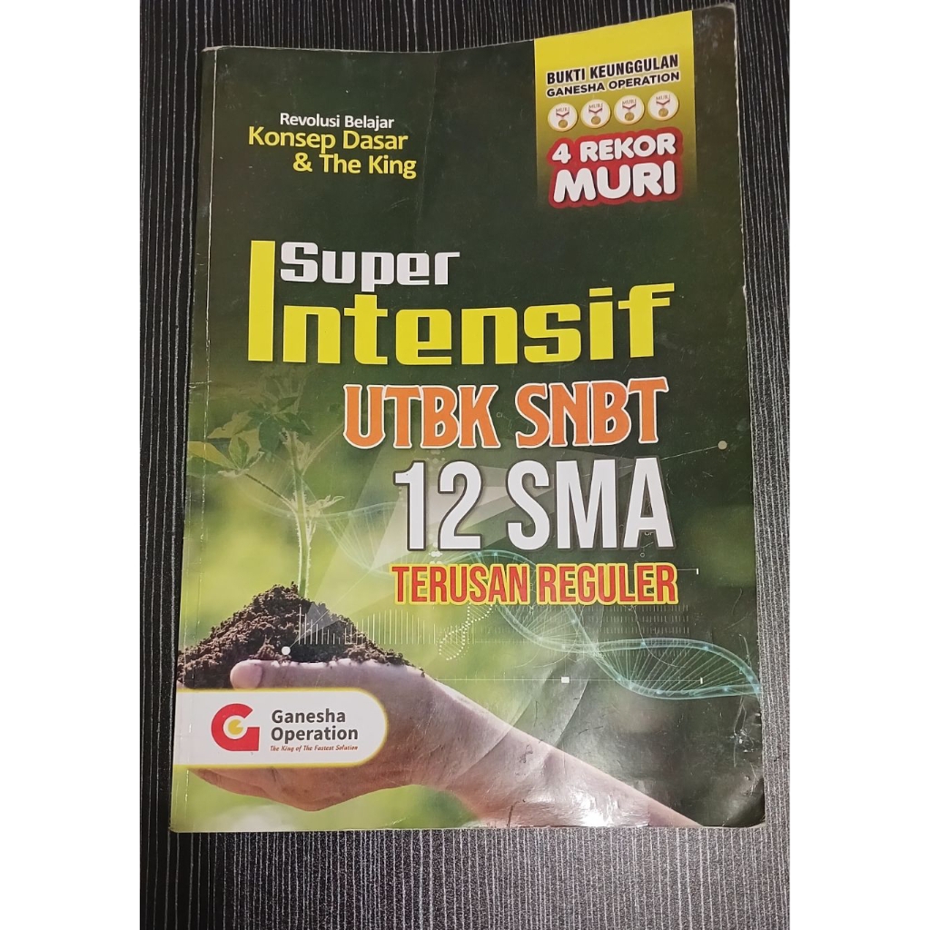 BUKU SUPER INTENSIF UTBK GO