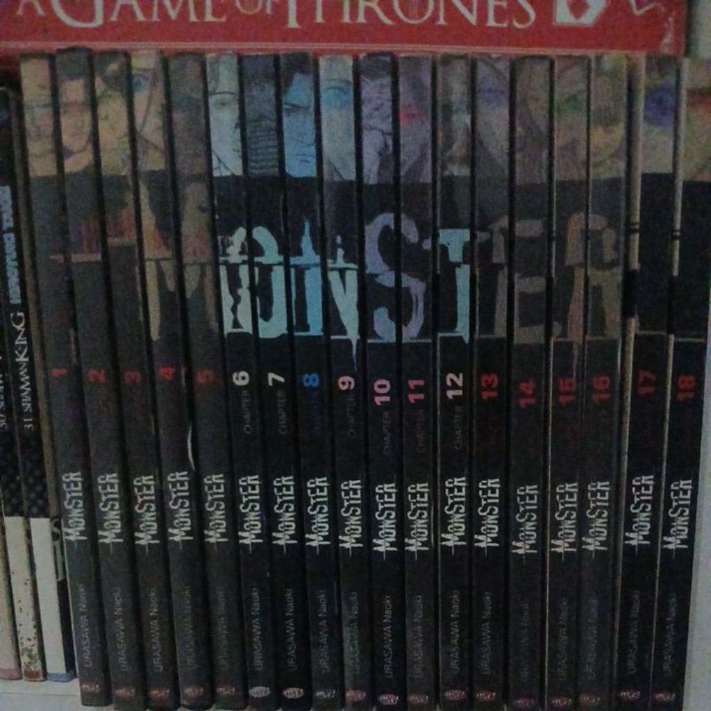 Komik Monster Naoki Urasawa Full Set 1-18