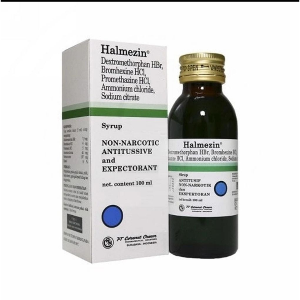 Halmezin sirup 100ml Obat Batuk Anak