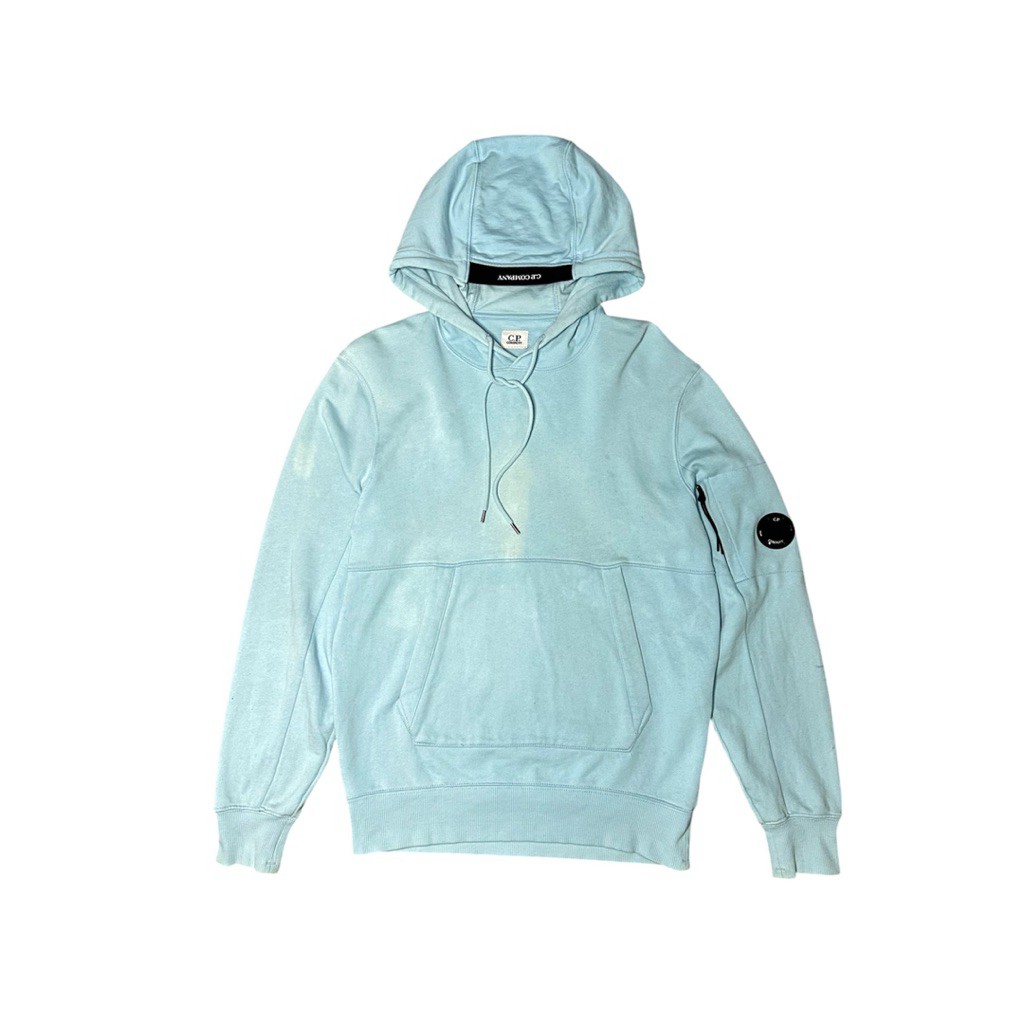 hoodie c.p.company blue