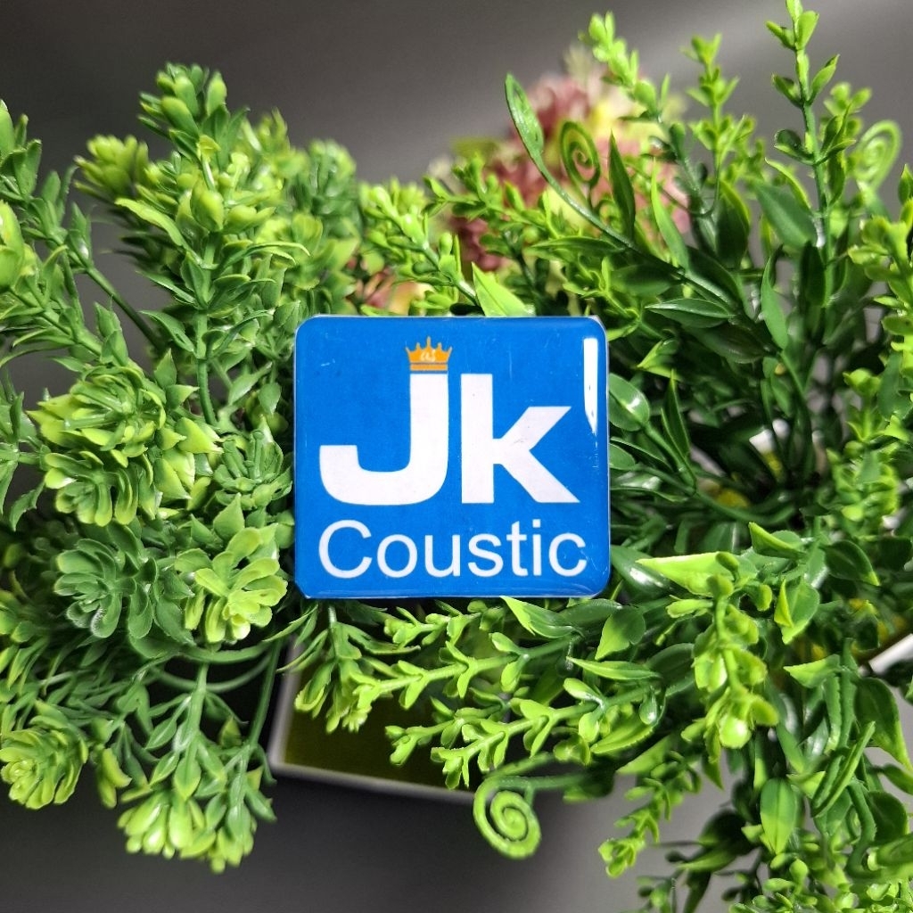 LOGO JK COUSTIC BIRU | EMBLEM JK COUSTIC BIRU | LABEL JK COUSTIC BIRU