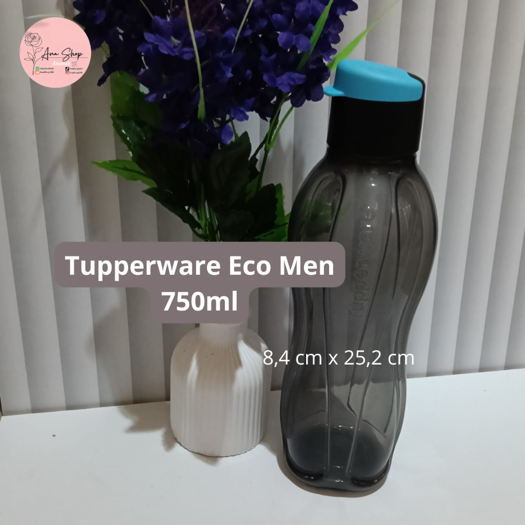 Tupperware Eco Men 750 ML - Botol Minum
