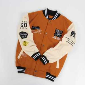 COD- Varsity Jacket Baseball Vintage - Jaket Baseball Varsity Salvio Hexia Kuning Kunyit - Jaket Bom
